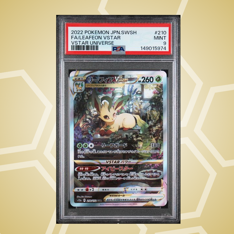 2022 Pokemon Japanese Sword & Shield VSTAR Universe #210 Fa/Leafeon VSTAR VSTAR Universe PSA 9