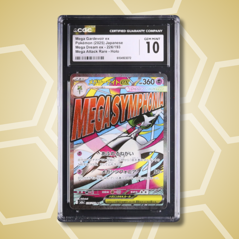2025 Pokemon Japanese Mega Gardevoir ex MA MEGA Dream ex M2a #226 CGC 10