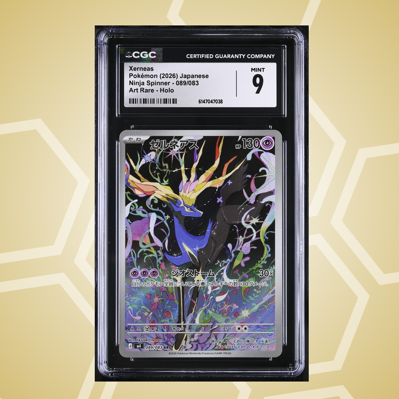 Xerneas Art Rare Holo – Ninja Spinner JP – CGC 9 (2026)