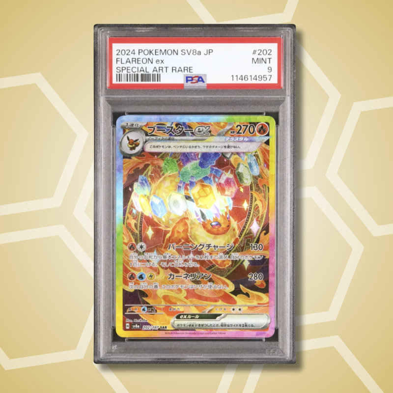 Flareon ex SAR Terastal Festival ex JP PSA 9 2024