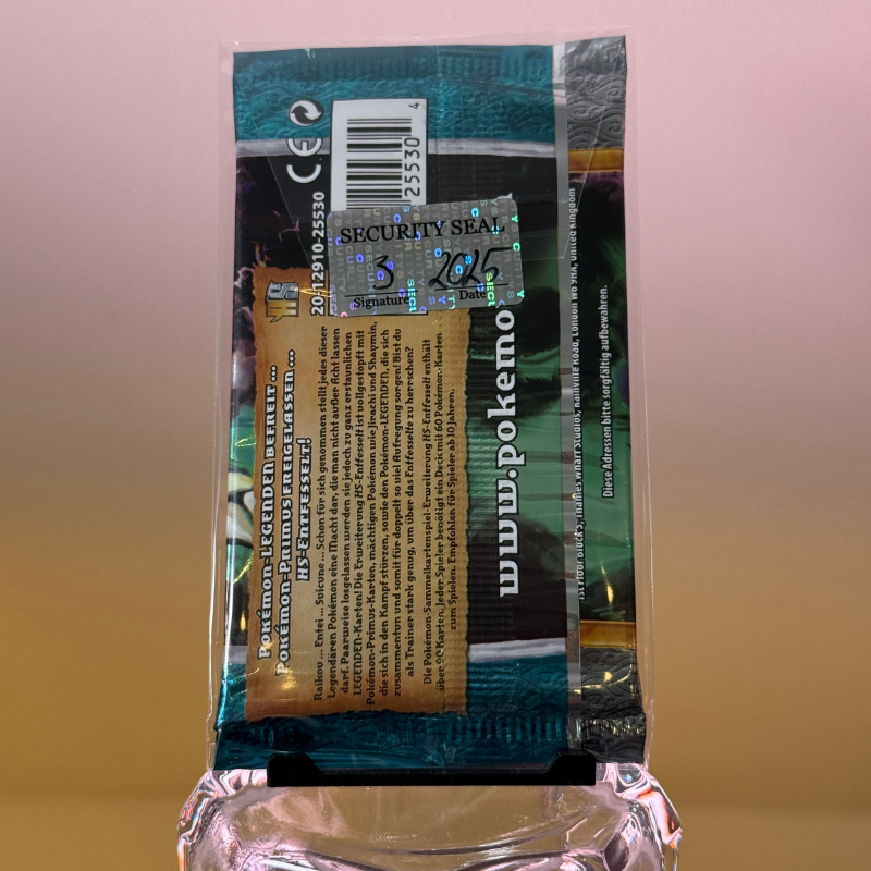 Heartgold Soulsilver Entfesselt Einzelbooster (DE)