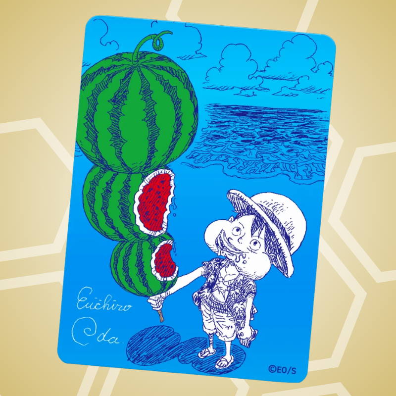 One Piece NatsuComi 2026 Meta Kira Card Luffy Eiichiro Oda Signed Promo Japanese
