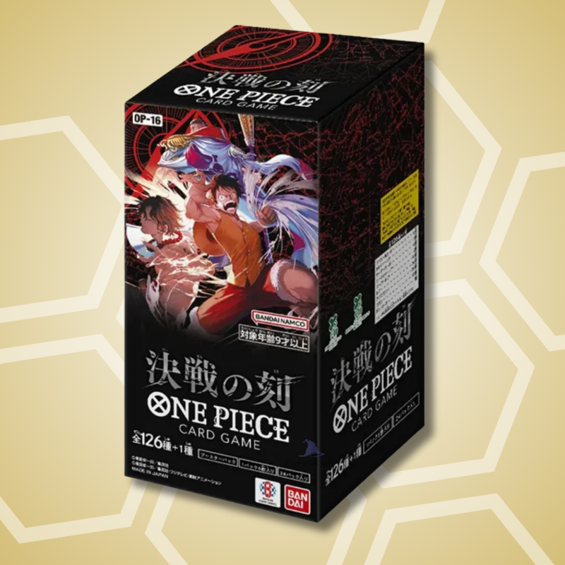 One Piece OP 16 The Time of Battle Booster Display japanisch