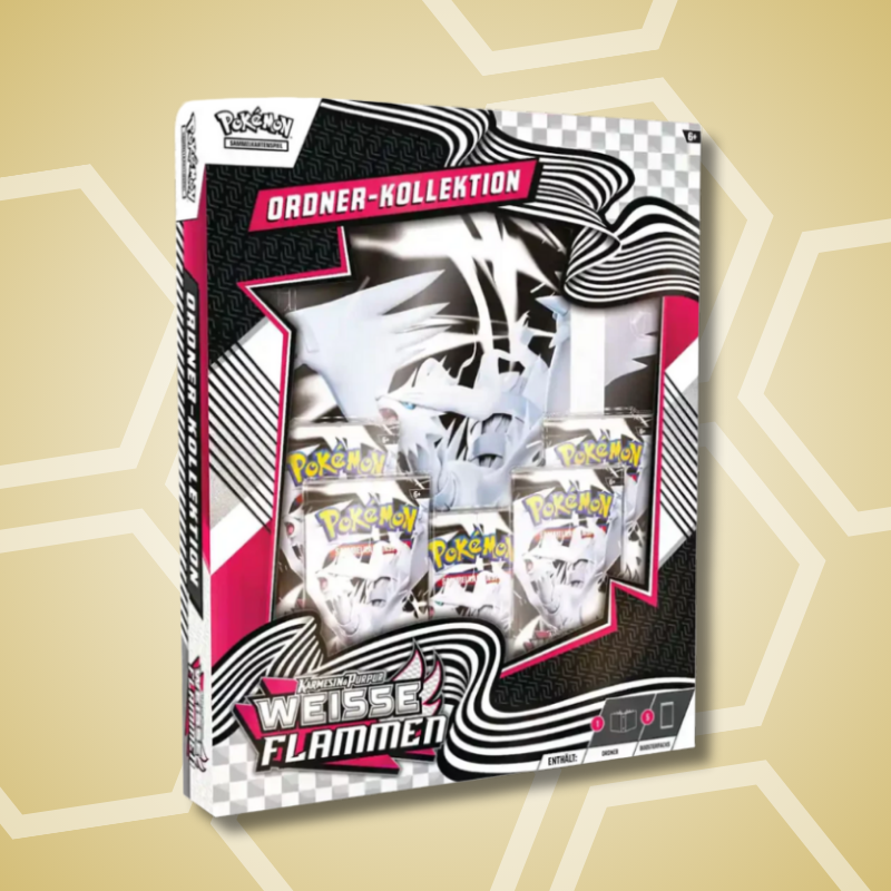 Weisse Flammen - Ordner Kollektion