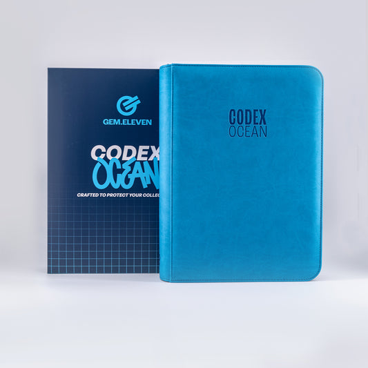 Gem.Eleven CODEX 9-Pocket Binder Ocean – Ordner für 360 Karten