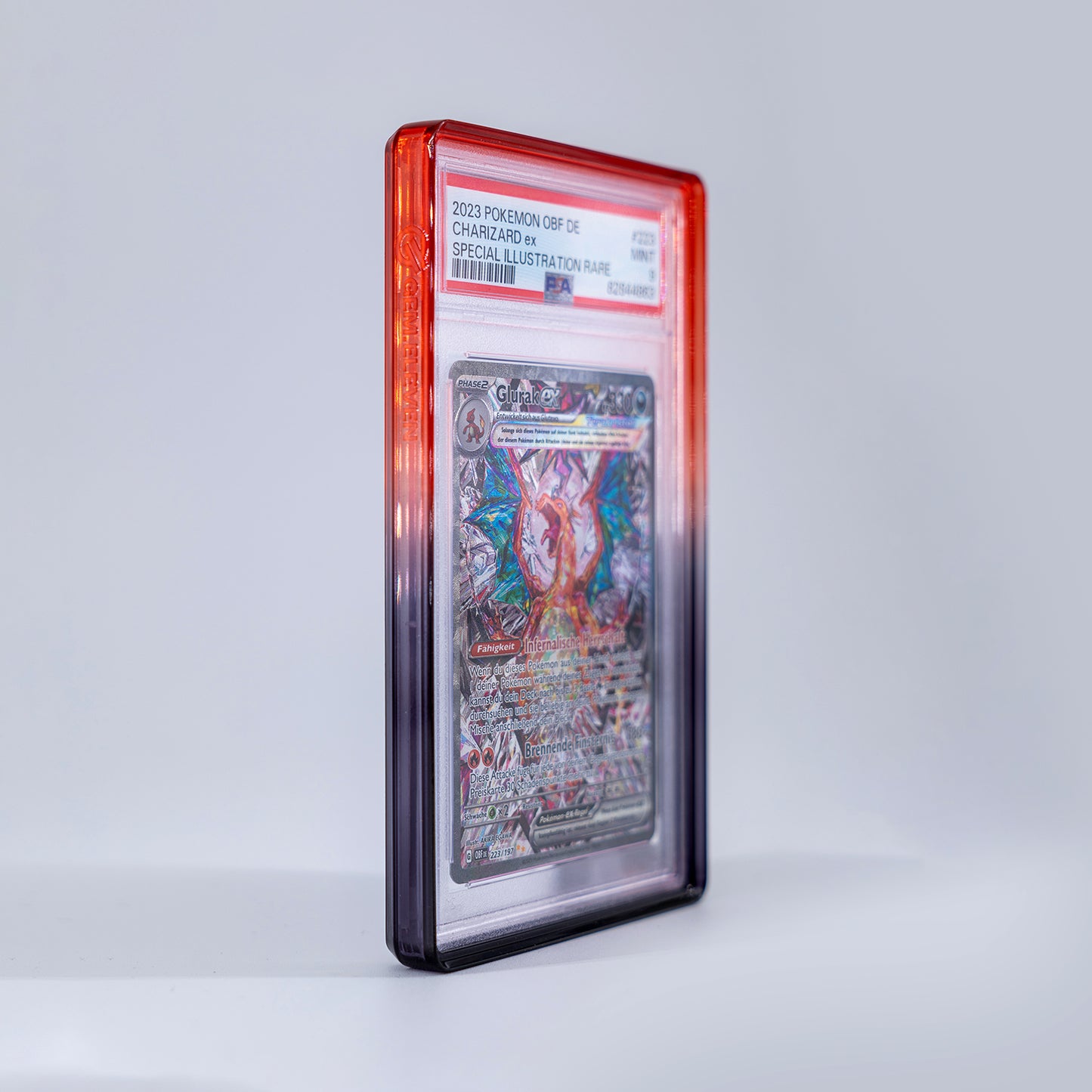 Gem.Eleven Gradient Slab Bumper Dracula (PSA) – Schutzrahmen für gegradete Karten