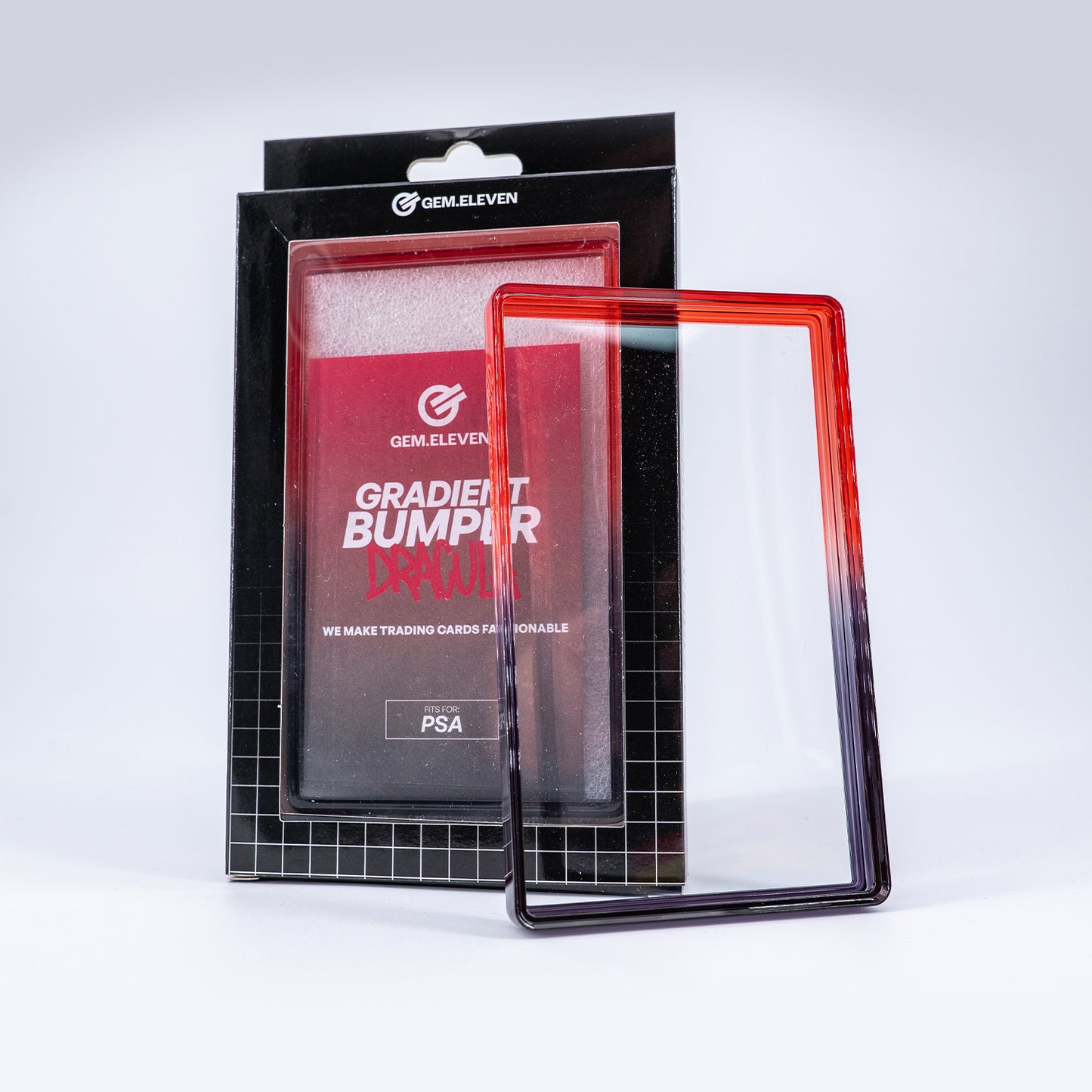 Gem.Eleven Gradient Slab Bumper Dracula (PSA) – Schutzrahmen für gegradete Karten