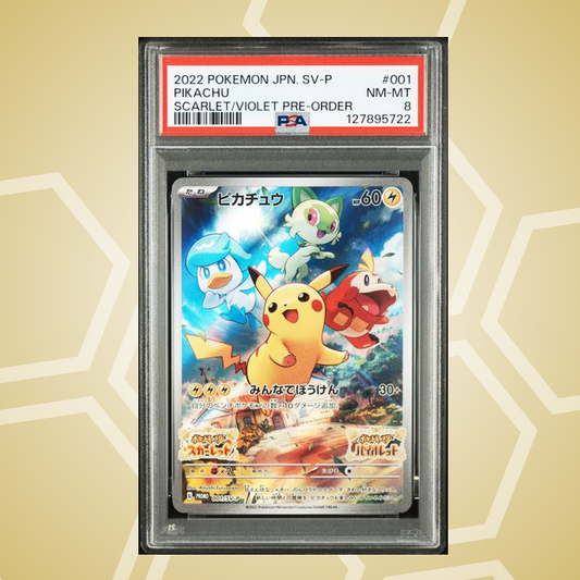 Pikachu – SV Promo JP – PSA 8 (2022)