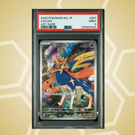 2025 Pokemon Japanese M2-Inferno X #087 Zacian Art Rare PSA 9