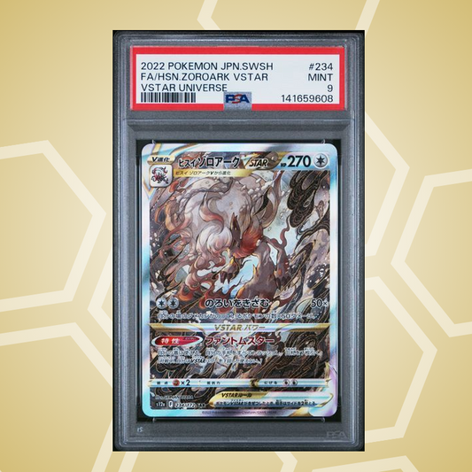 2022 Pokemon Japanese Sword & Shield VSTAR Universe #234 Fa/Hsn.Zoroark VSTAR VSTAR Universe PSA 9