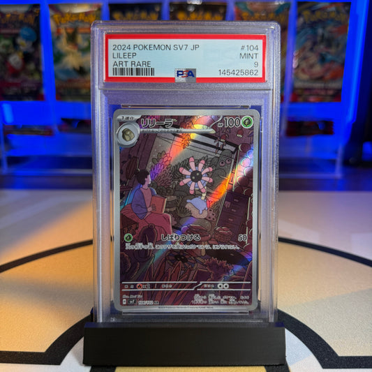 Lileep (AR) - 2024 SV7 Stellar Miracle #104 - PSA 9 - Cert 145425862