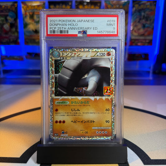 Donphan Holo - 2021 Promo Card Pack 25th Anniversary #019 - PSA 9 - Cert 145778648