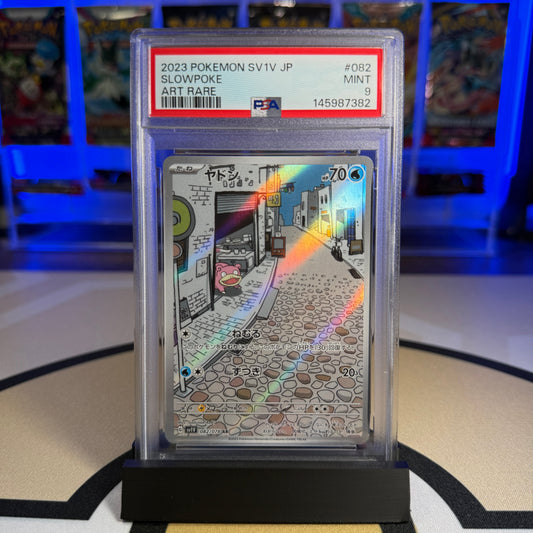 Slowpoke (AR) - 2023 SV1V Violet ex #082 - PSA 9 - Cert 145987382