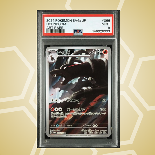 2024 Pokemon Japanese Sv6A-Night Wanderer #066 Houndoom Art Rare PSA 9