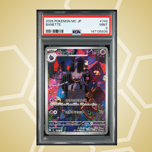 2025 Pokemon Japanese Mc-Start Deck 100 Battle Collection #749 Banette PSA 9