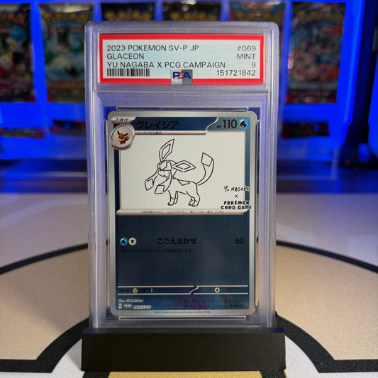 Glaceon (Yu Nagaba) - 2023 SV-P Promo #069 - PSA 9 - Cert 151721842