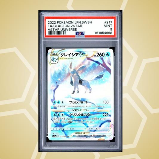 2022 Pokemon Japanese Sword & Shield VSTAR Universe #217 Fa/Glaceon VSTAR VSTAR Universe PSA 9
