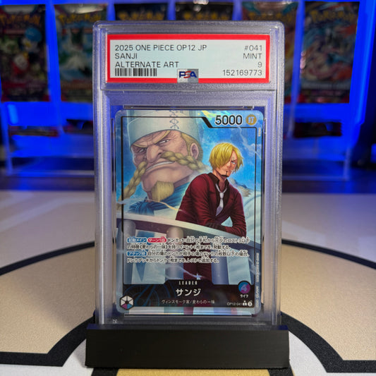 Sanji (One Piece) - 2025 OP12 Legacy of the Master #041 - PSA 9 - Cert 152169773