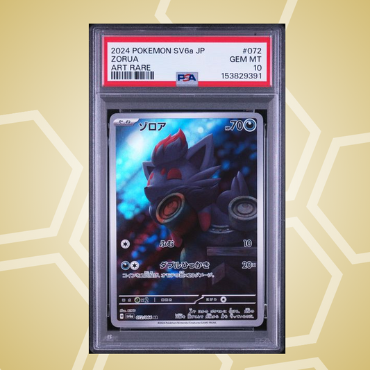 Zorua Art Rare – Night Wanderer JP – PSA 10 (2024)