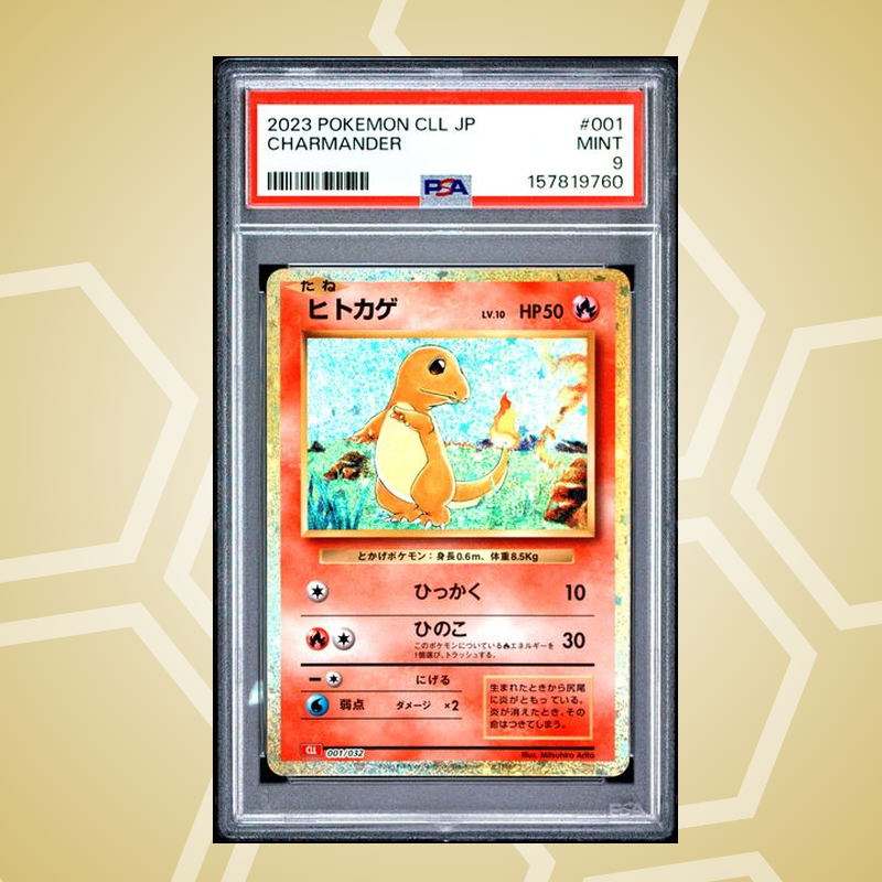 Glumanda (Charmander) – Trading Card Game Classic Charizard & Ho-Oh ex Deck JP – PSA 9