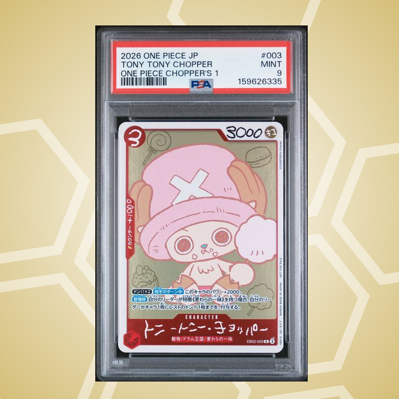 2026 One Piece Japanese Promos #003 Tony Tony Chopper One Piece Chopper'S 1 PSA 9