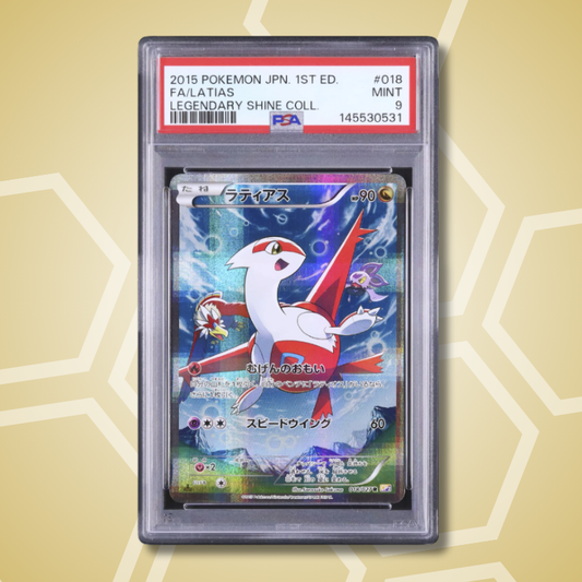 2015 Pokemon Japanese Latias R 1st Edition FA Legendary Shine Collection CP2 #018 PSA 9