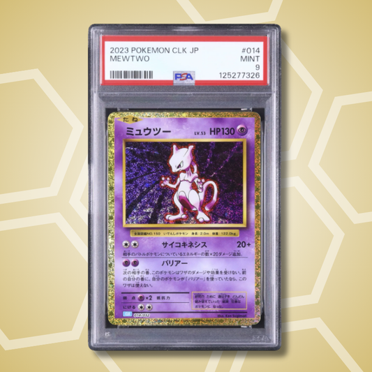 2023 Pokemon Japanese Mewtwo Classic CLK #014 PSA 9