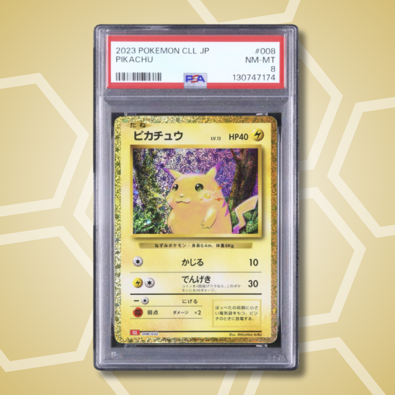 2023 Pokemon Japanese Pikachu Classic CLL #008 PSA 8