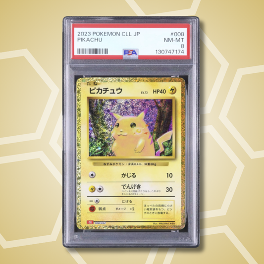 2023 Pokemon Japanese Pikachu Classic CLL #008 PSA 8