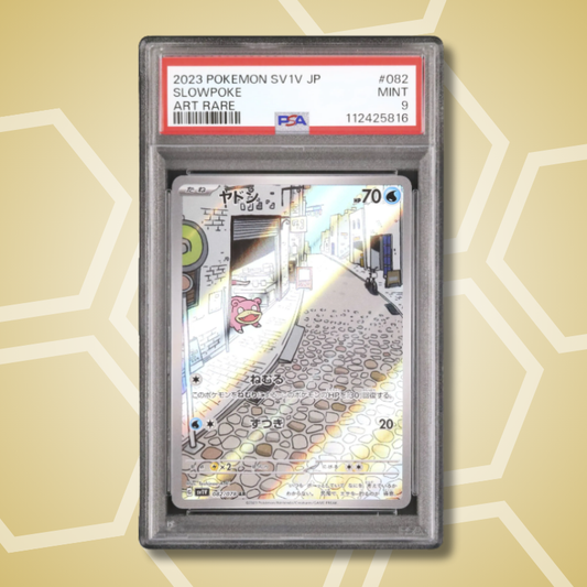 2023 Pokemon Japanese Slowpoke AR Violet ex SV1V #082 PSA 9