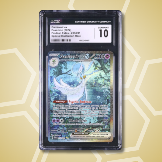 2024 Pokemon Gardevoir ex SAR Shiny Paldean Fates #233 CGC 10