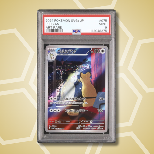2024 Pokemon Japanese Persian AR Night Wanderer SV6a #082 PSA 9