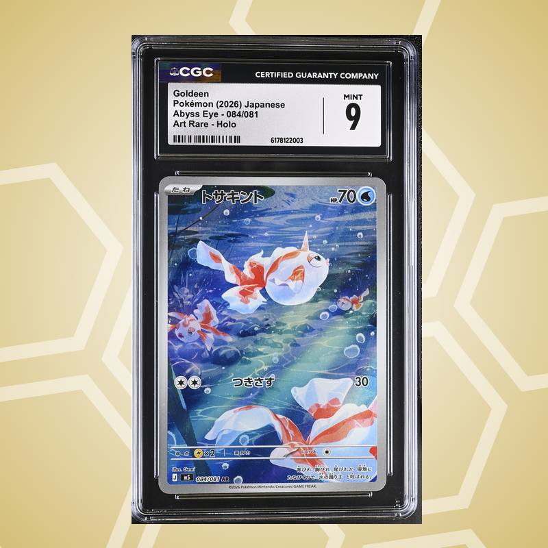 Goldini (Goldeen) Art Rare Holo – Abyss Eye JP – CGC 9 (2026)