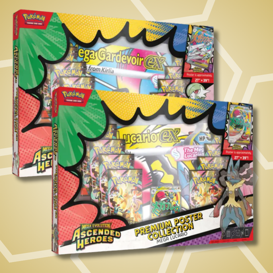 Ascended Heroes - Premium Poster Collection Mega Gardevoir ex & Mega Lucario Bundle (EN)