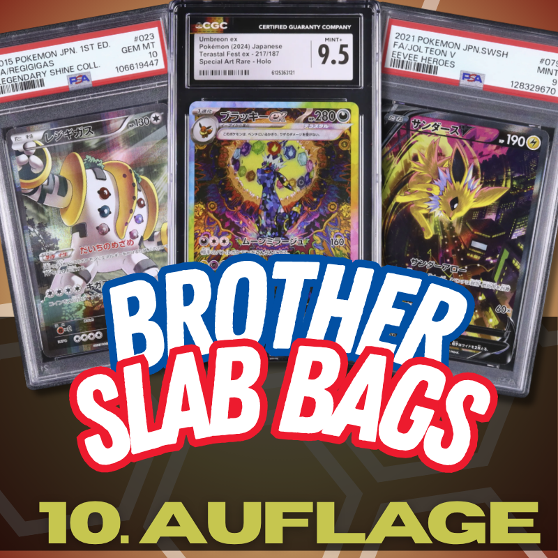 Brother Slab Bags (JP, PSA, CGC) 10.Auflage