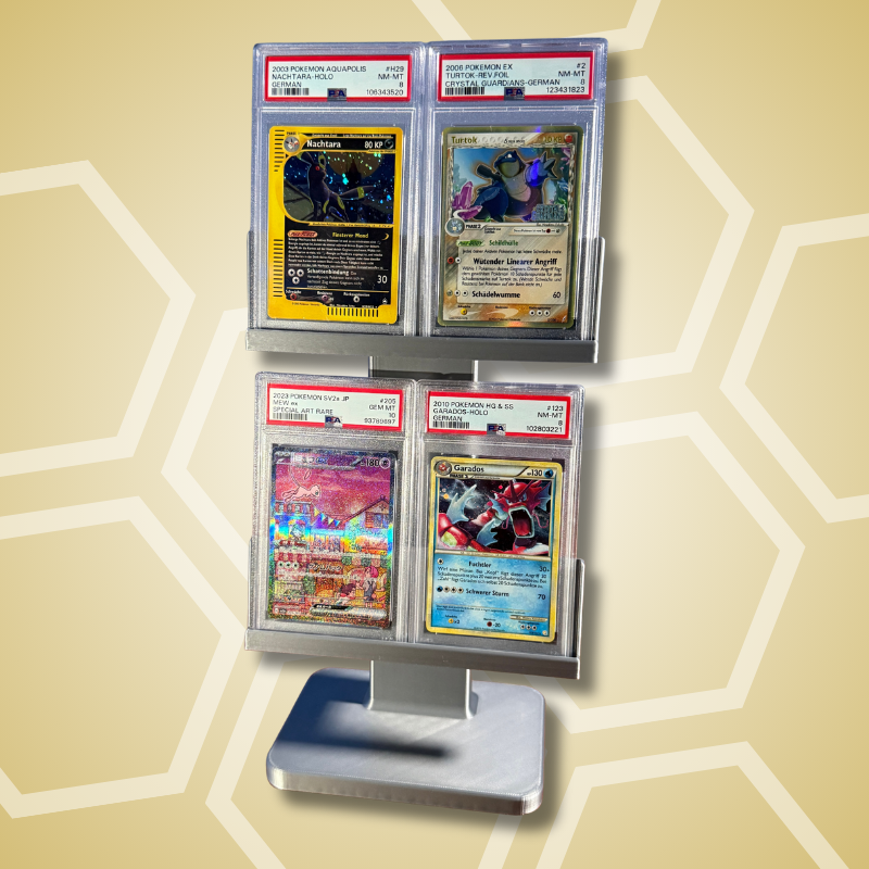 Brother Showcase Stand – PSA Edition (4 Slots)