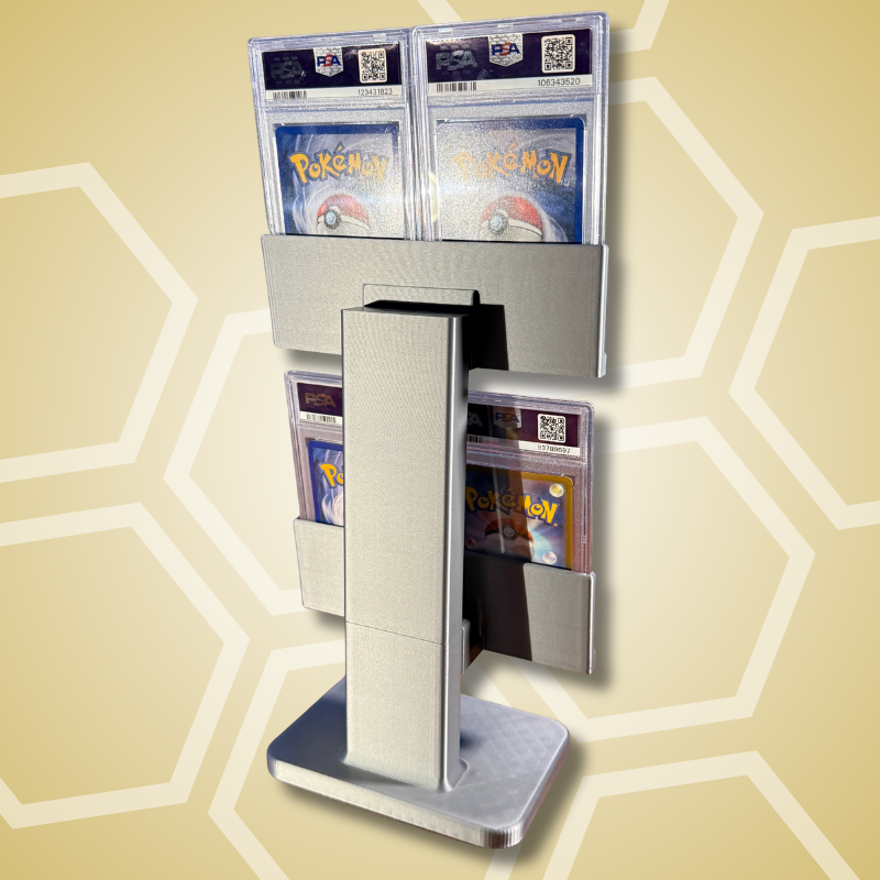 Brother Showcase Stand – PSA Edition (4 Slots)