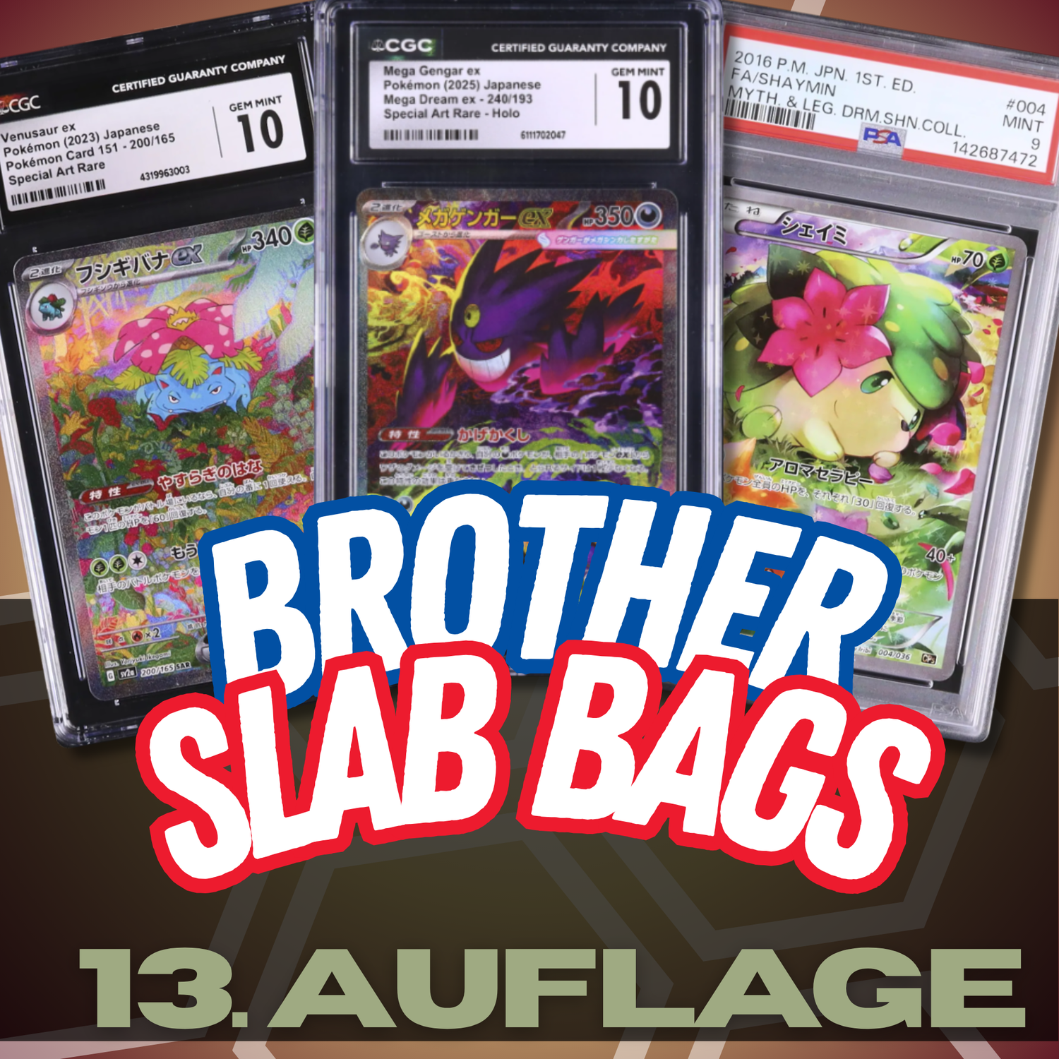Brother Slab Bags (JP,PSA,CGC) 13. Auflage