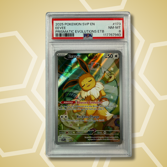 Eevee Promo AR Elite Trainer Box EN PSA 8 2025