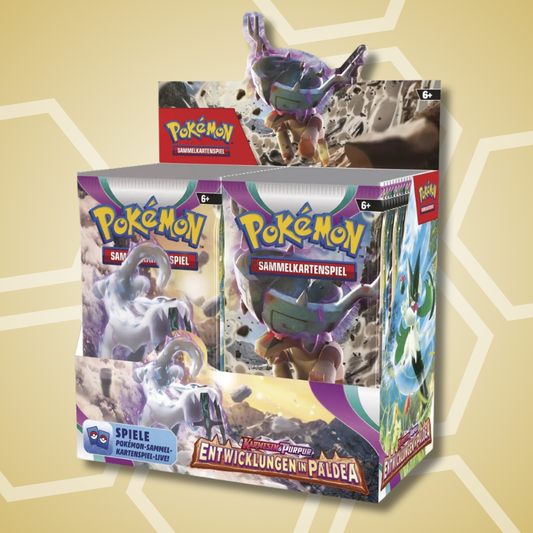 Entwicklungen in Paldea Booster Display (DE)
