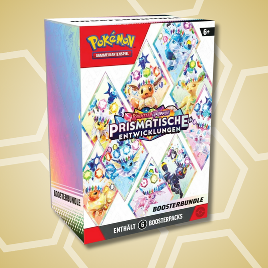 Karmesin & Purpur - Prismatische Entwicklungen: Booster Bundle (DE)