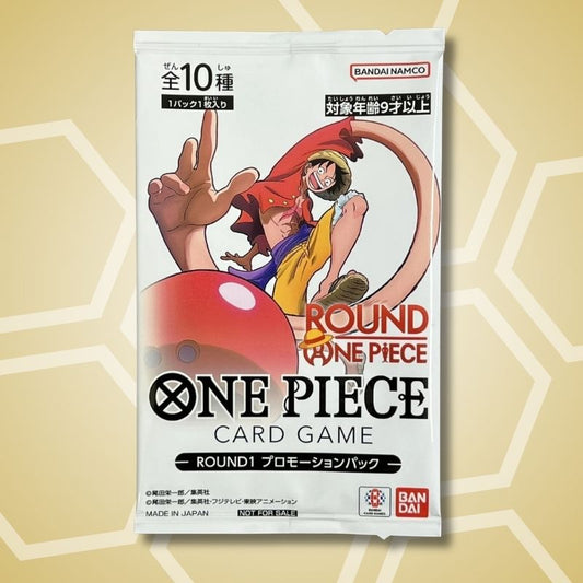 One Piece Card Game × ROUND1 Promotion Pack – Japanisch | 1 Pack | Promo 2026