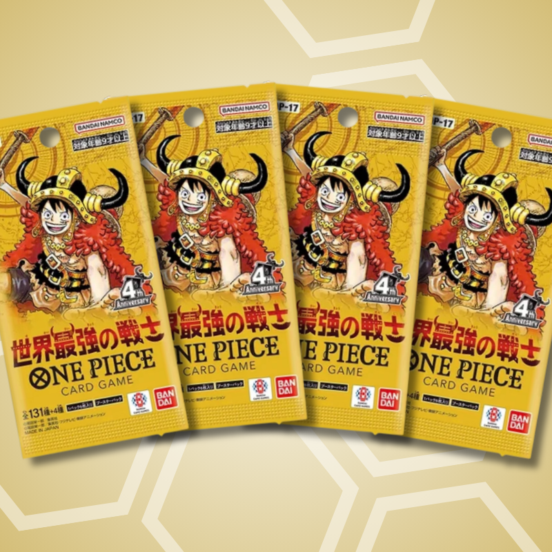 One Piece OP 17 The World's Strongest Warriors Einzelbooster japanisch