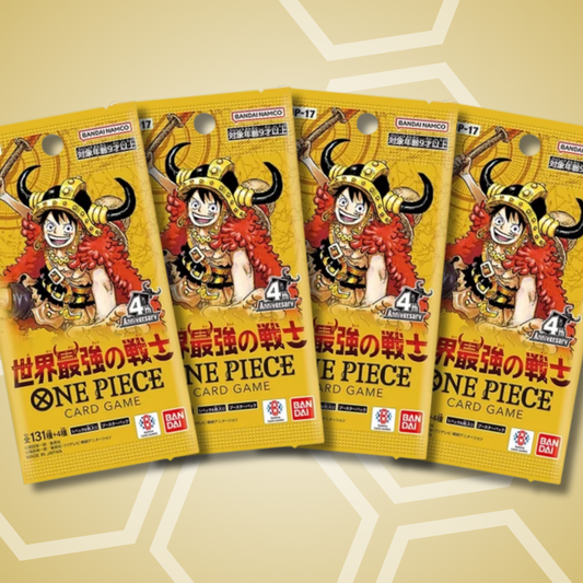 One Piece OP 17 The World's Strongest Warriors Einzelbooster japanisch