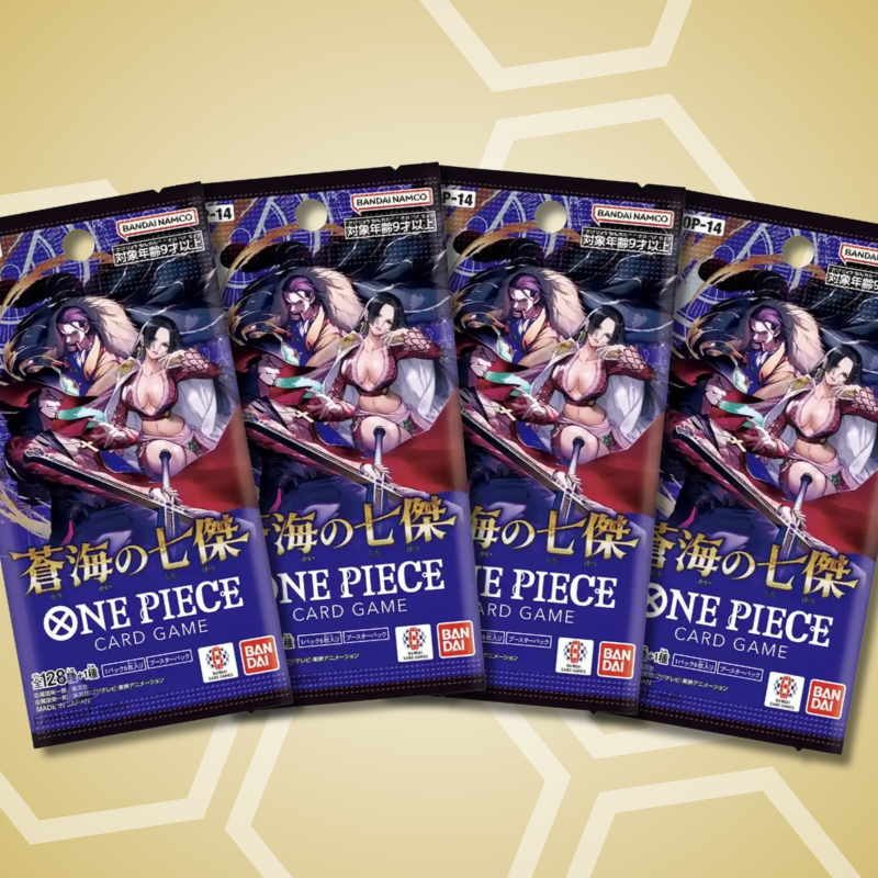 One Piece OP 14 The Azure Sea's Seven Einzelbooster japanisch