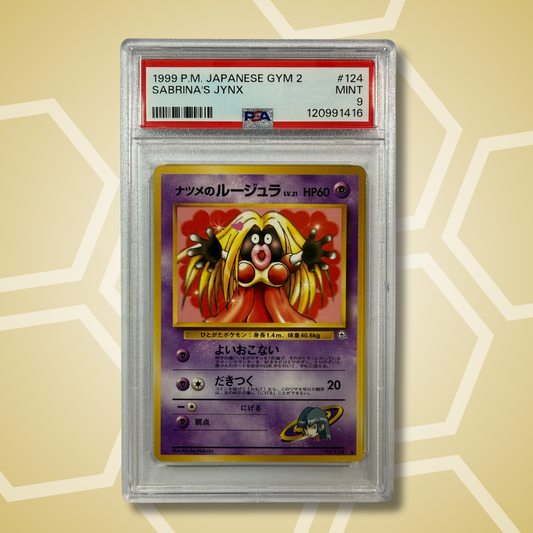 Sabrinas Jynx Gym 2 JP PSA 9 1999 (Gebannte Karte)