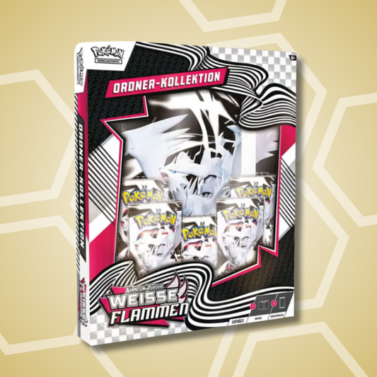 Weisse Flammen - Ordner Kollektion